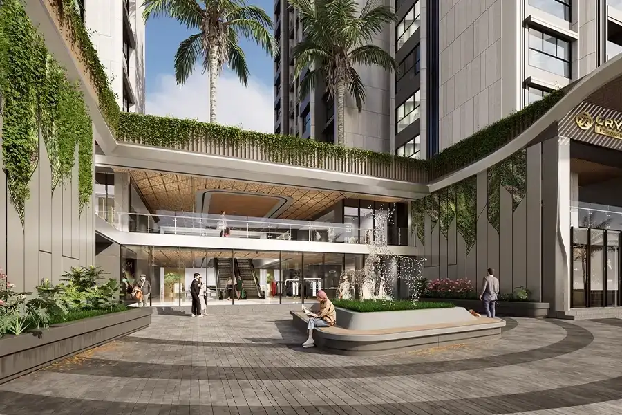 Crystal Meridian Walking Area Crystal Meridian Walking Area